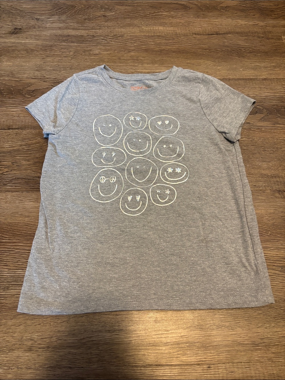 girls smiley t shirt